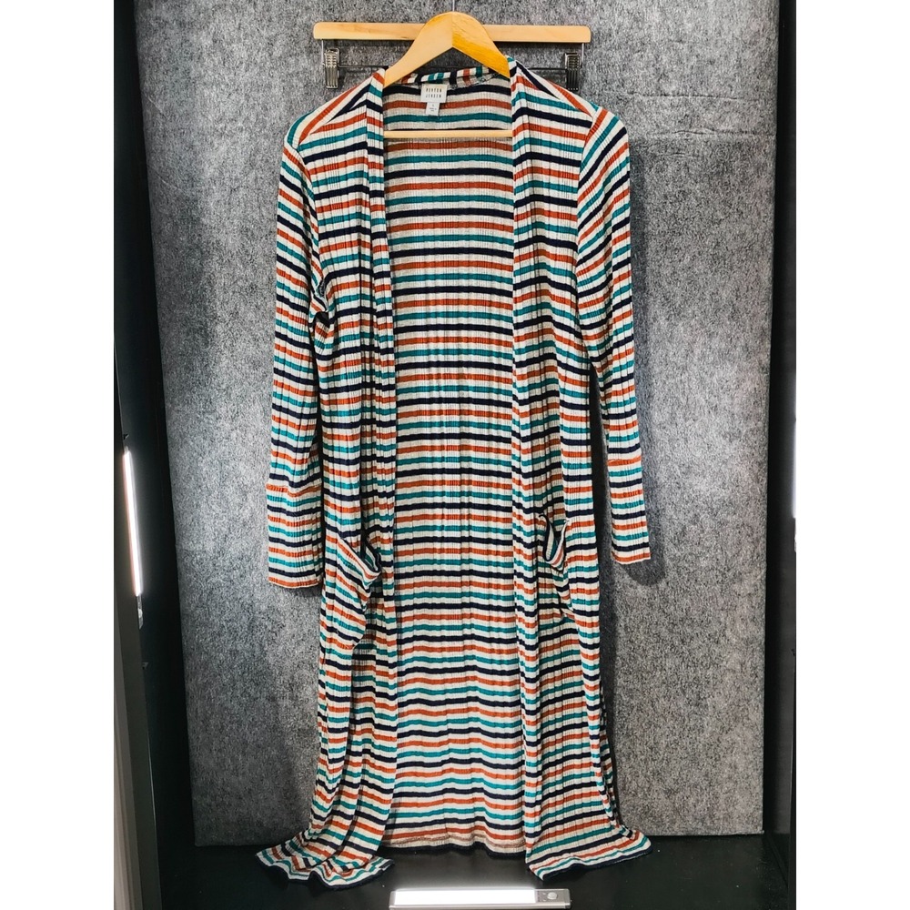 Peyton Jensen Women's Size L‎ Striped Cardigan